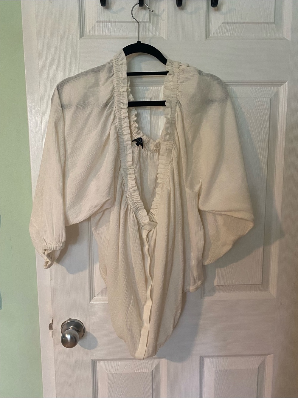 Peasant Blouse Bubble 100% cotton blouse rag & bone